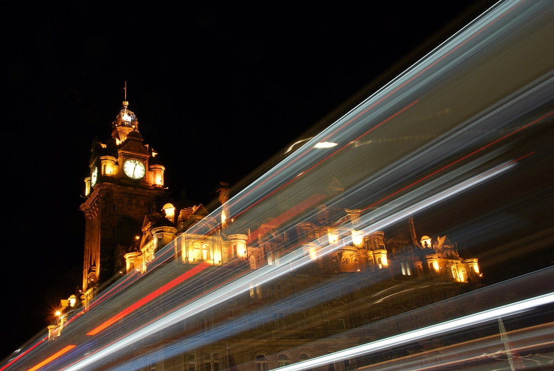 Edinburgh by night