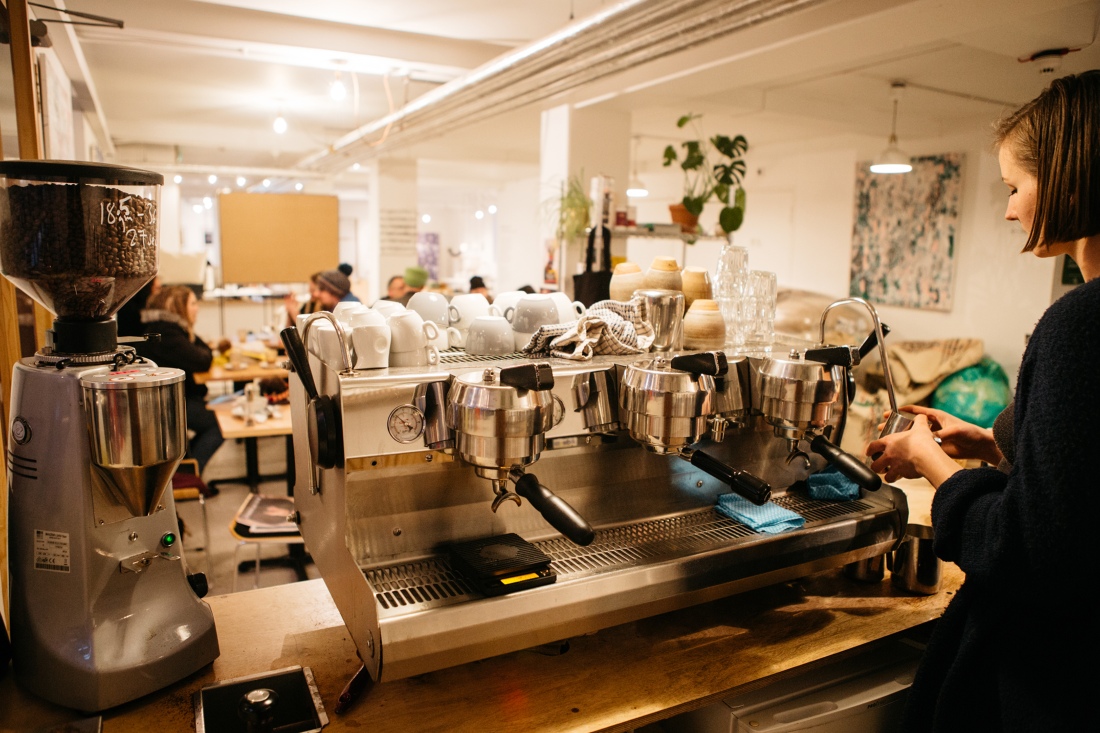 Williams and Johnson coffee shop Edinburgh