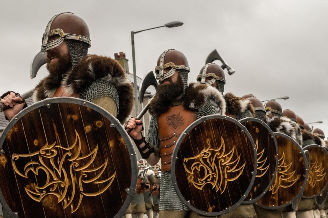 Jarl Squad at Up Helly Aa 2017